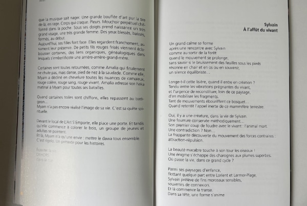 lecritoire-de-marie-livre-artiste-portrait-recit-association-2025-morbihan