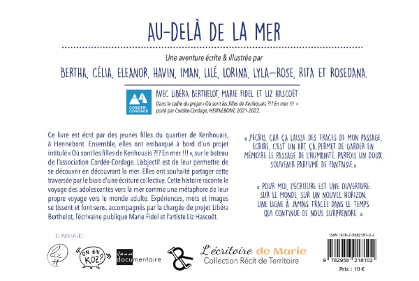 livre-au-dela-de-la-mer-adolescentes-kerihouais-lecritoire-de-marie-hennebont-2002